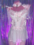 Sweet lace camisole dress HA2481