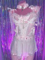 Sweet lace camisole dress HA2481