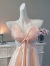 Pink bow dress HA2317
