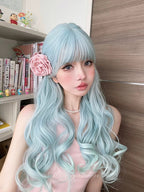 Sweet long curly wig HA2485
