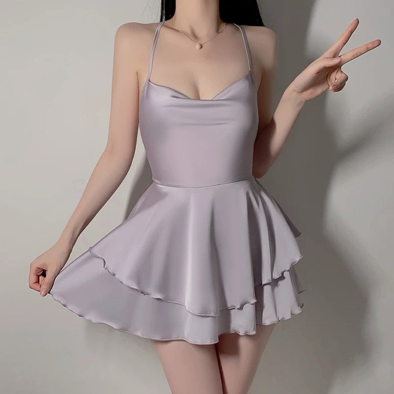 Silk Silp Dress HA2665