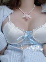 Sweet and cute girl heart underwear set HA2624