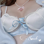 Sweet and cute girl heart underwear set HA2624