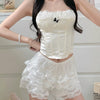 Lace Cake Skirt Shorts HA2627