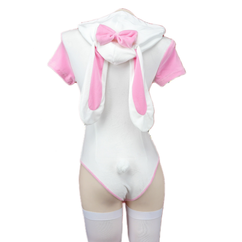 Bunny high fork hoodie pajamas   HA2099