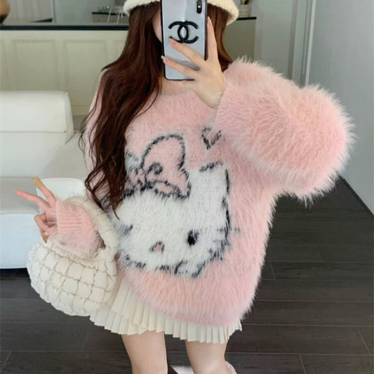 Cute Plush sweater HA2341