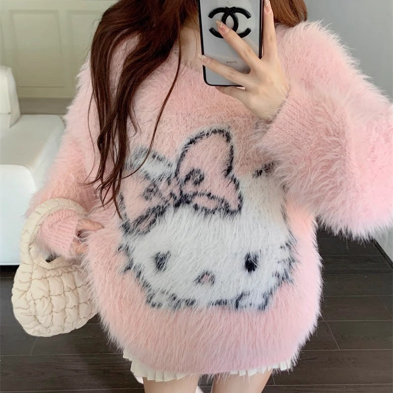 Cute kitty sweater HA2341