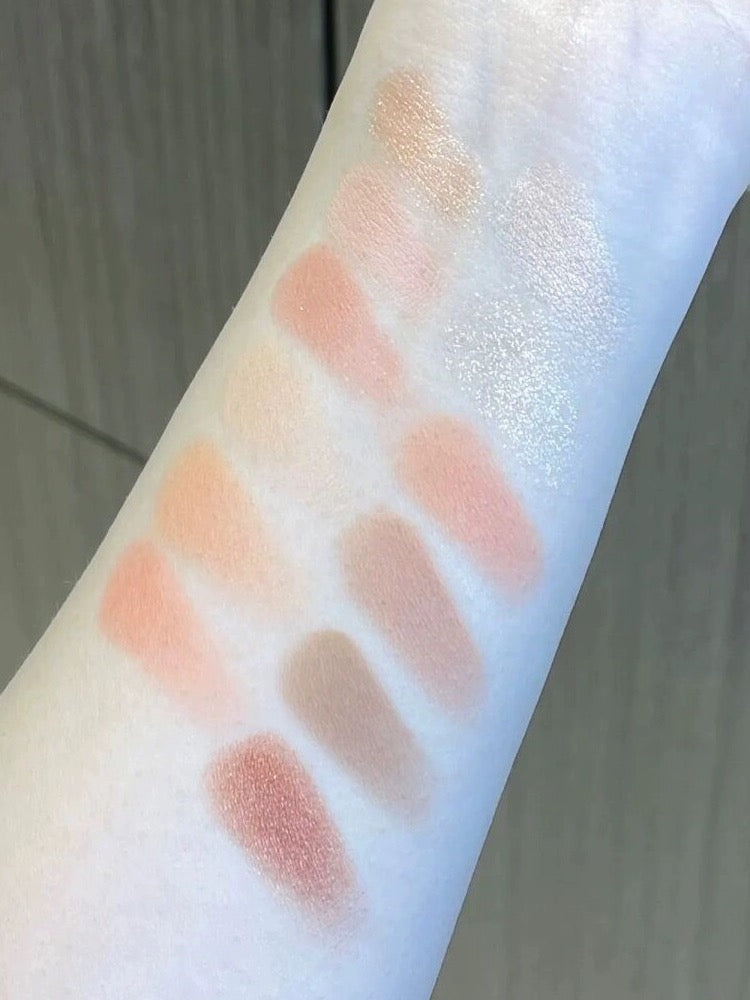 Twelve color eye shadow palette HA2343