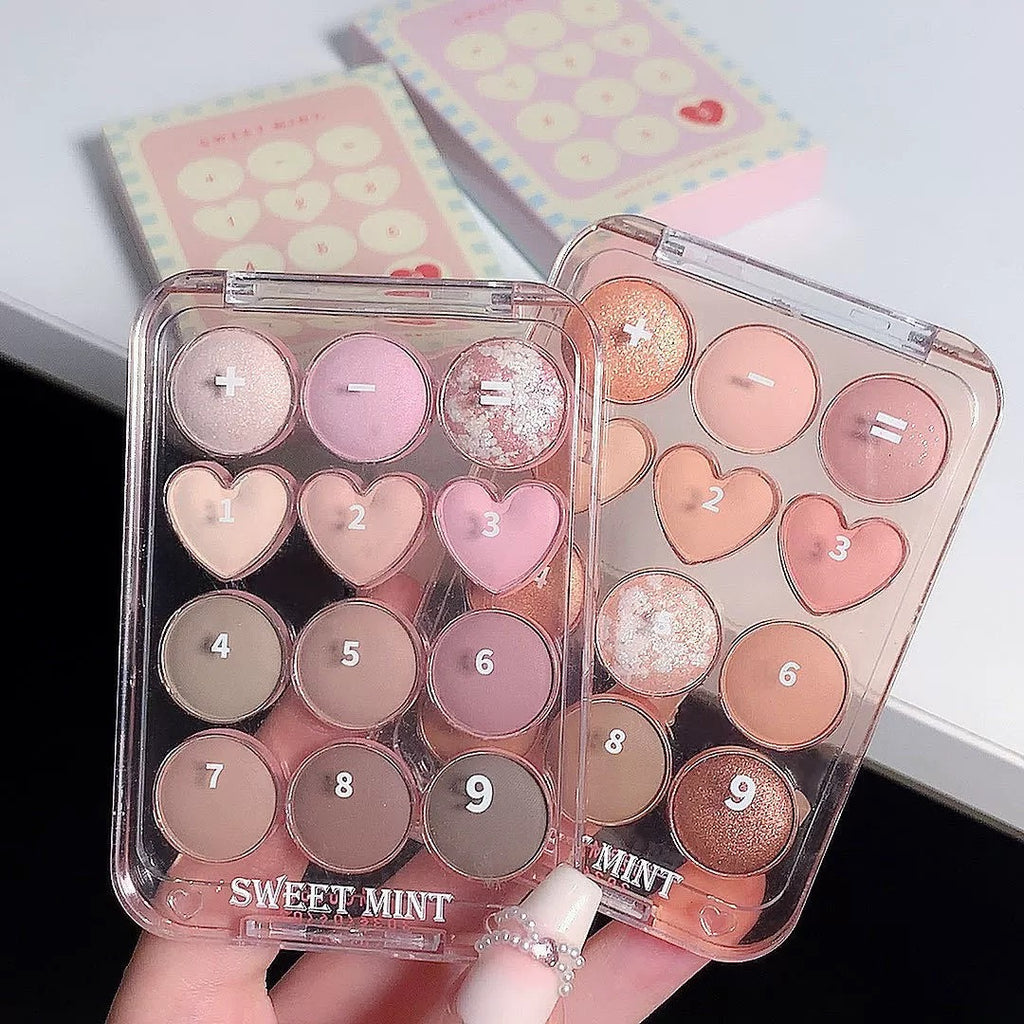 Twelve color eye shadow palette HA2343