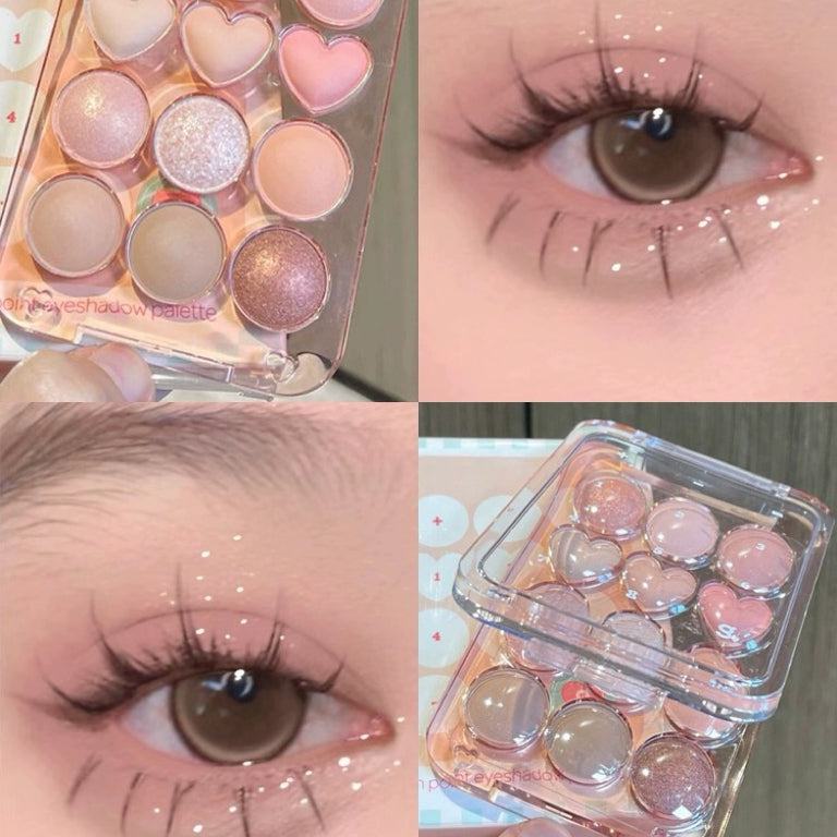 Twelve color eye shadow palette HA2343