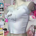 Cute Feather Camisole HA2649