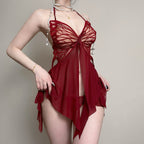 Butterfly Mesh Dress HA2194