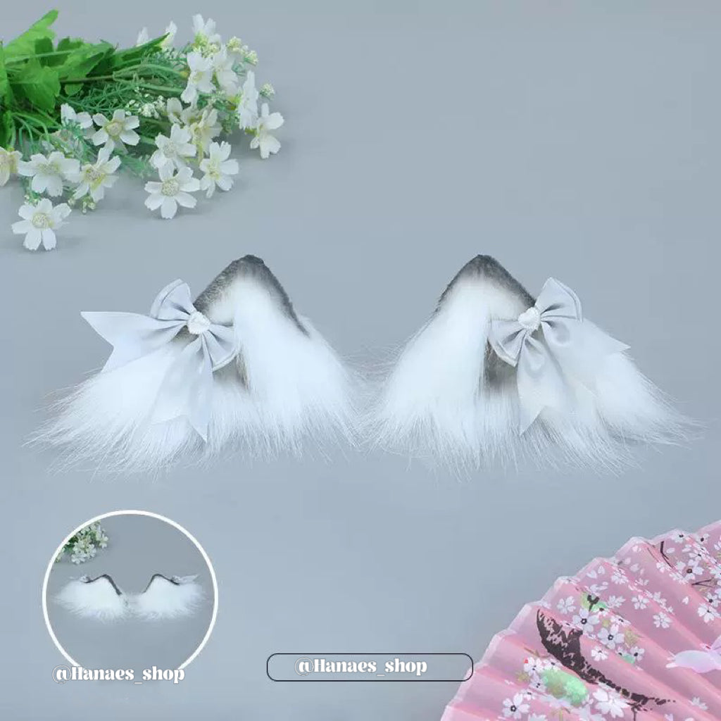 Cute cat ear hair clip HA2489