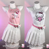 Cute Kitty Pleated Skirt Set HA2149