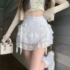 Lace cake skirt HA2493