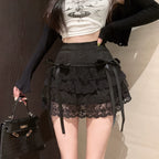 Lace cake skirt HA2493