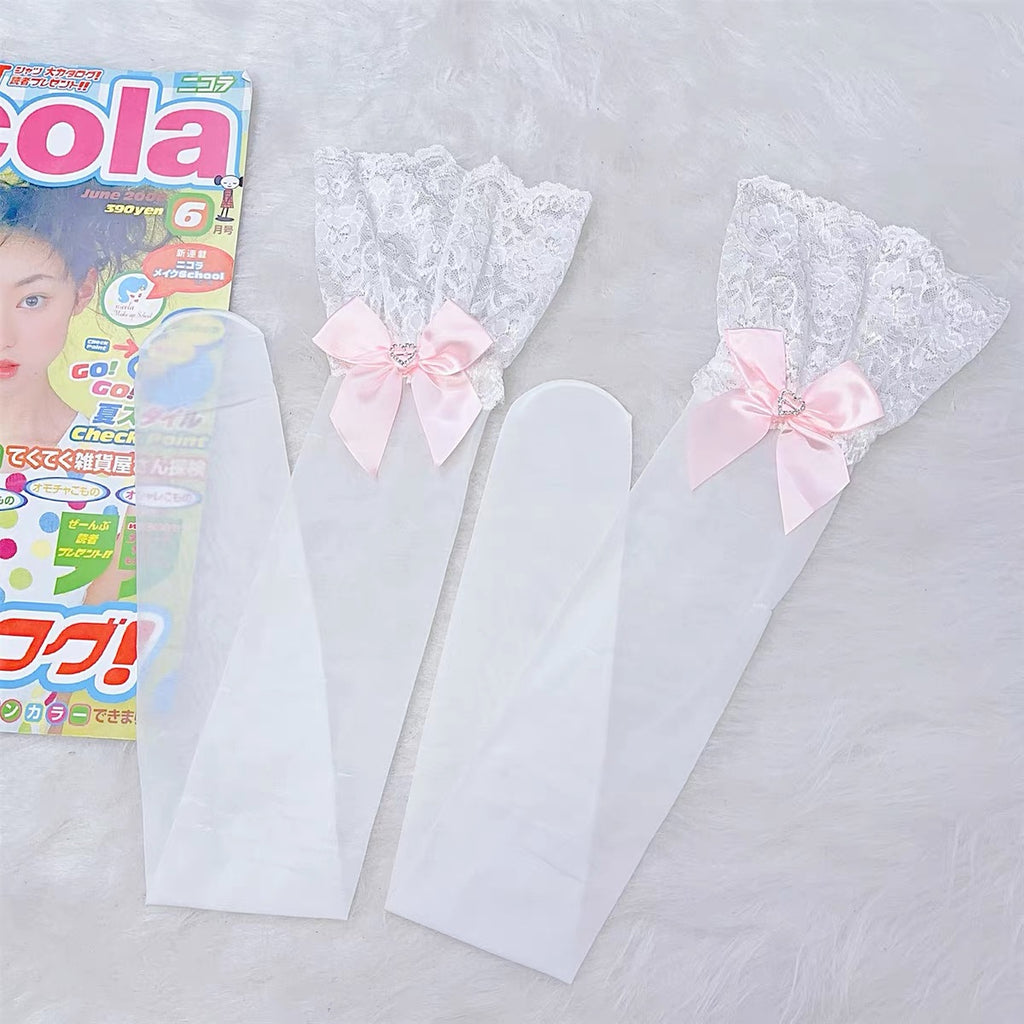 Love lace suspender set HA3013