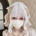 Ear-dyed short curly hair HA2361