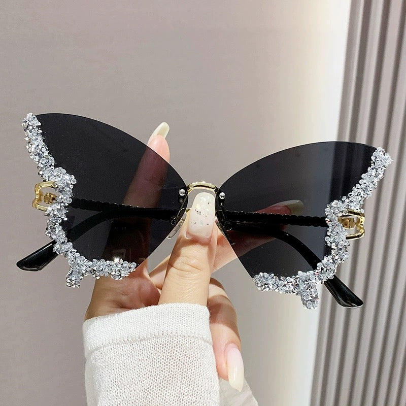 Diamond butterfly sunglasses HA2362