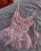 Lace slip dress HA2988