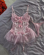 Lace slip dress HA2988