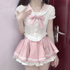 Pink and White Sweet Cake Skirt   HA2176