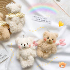Girly heart blush bear doll   HA2183