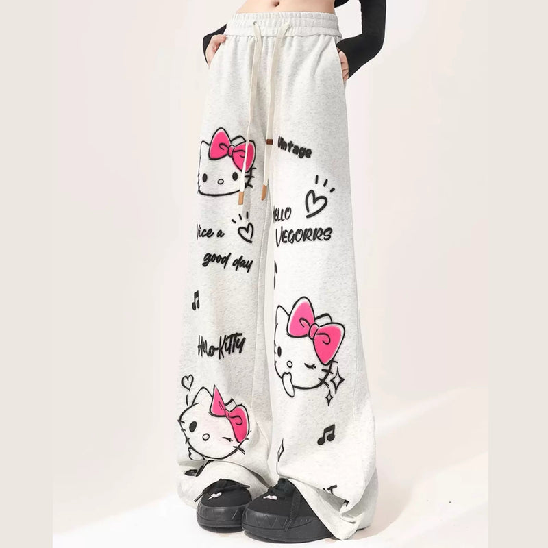 Cartoon cute grey trousers HA2669