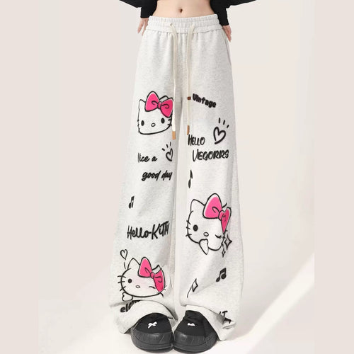 Cartoon cute grey trousers HA2669