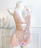 Lace suspender jumpsuit HA2905