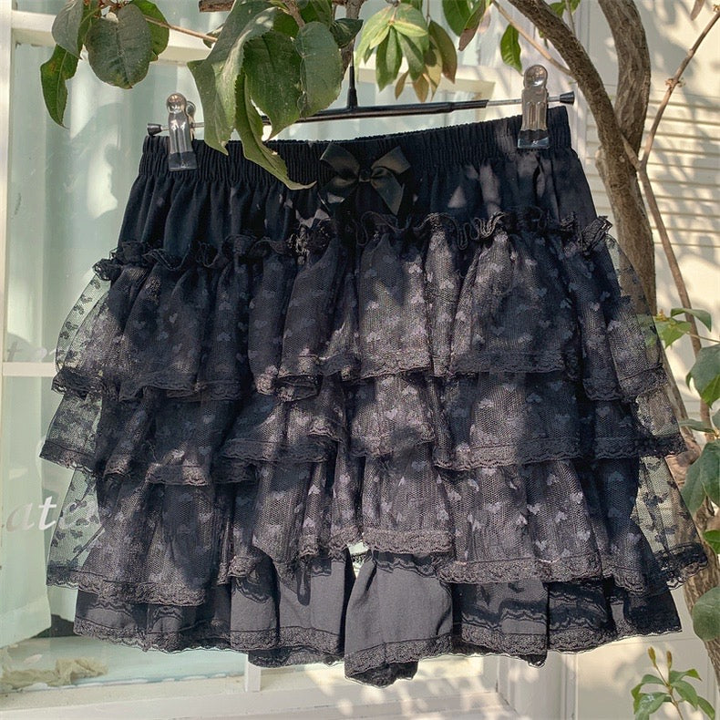 Mesh cake skirt HA2501