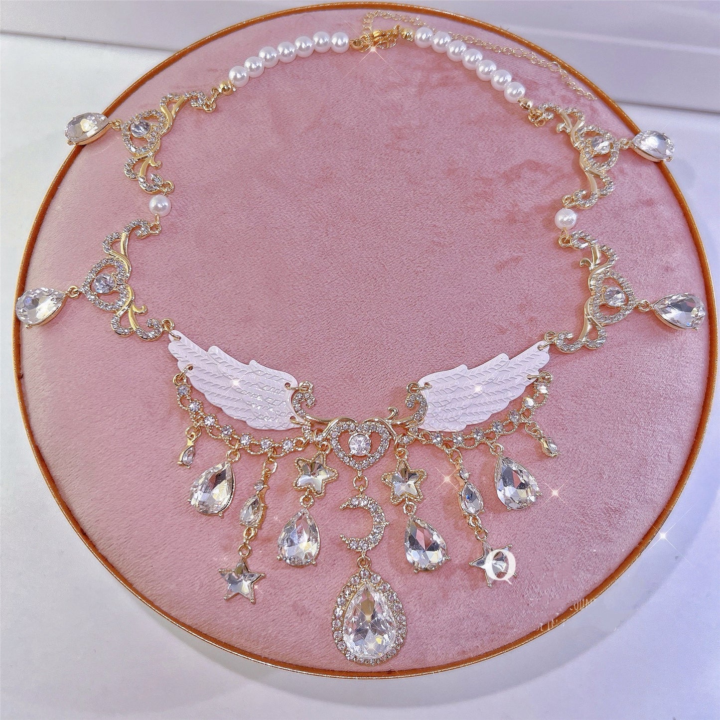 Angel wings necklace HA2367