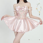 Pink Bow Dress   HA1736