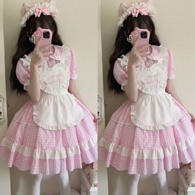 Sweet and cute maid dress HA2187
