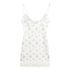 Floral Panel Slip Dress   HA1957