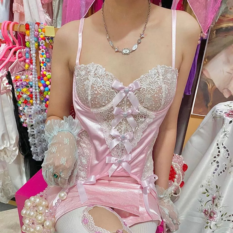 Girly bow vest   HA2165