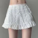 Lace high waist skirt   HA2040