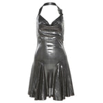 Mermaid Gloss Slim Dress   HA1961