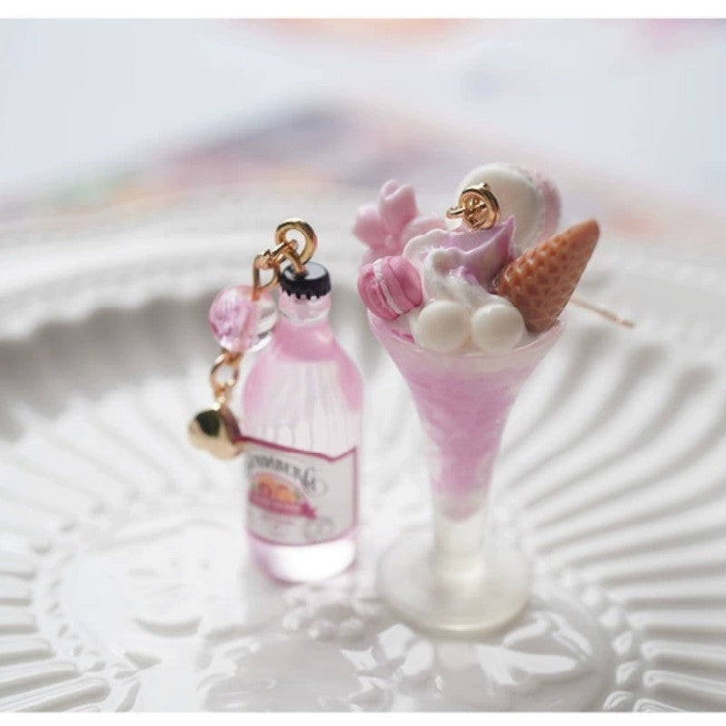 Ice cream stud earrings   HA2029