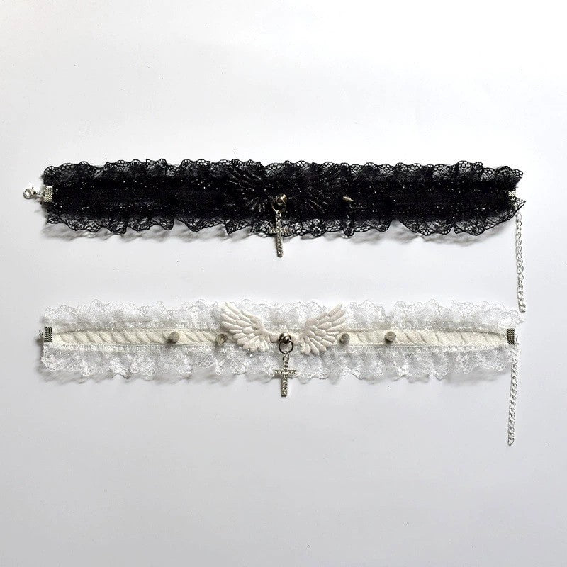 Angel Wings Necklace Clavicle Accessories   HA1914