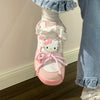 Hello Kitty white shoes   HA1936