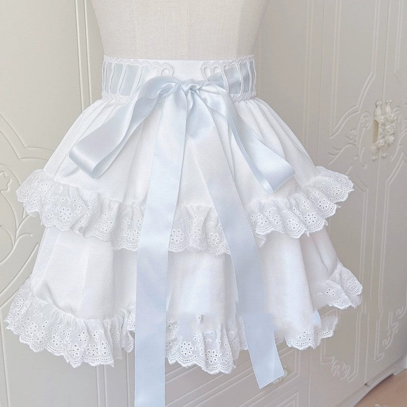 Double Layer Ruffled Tutu Skirt   HA1912