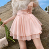 Pink mesh skirt   HA1846