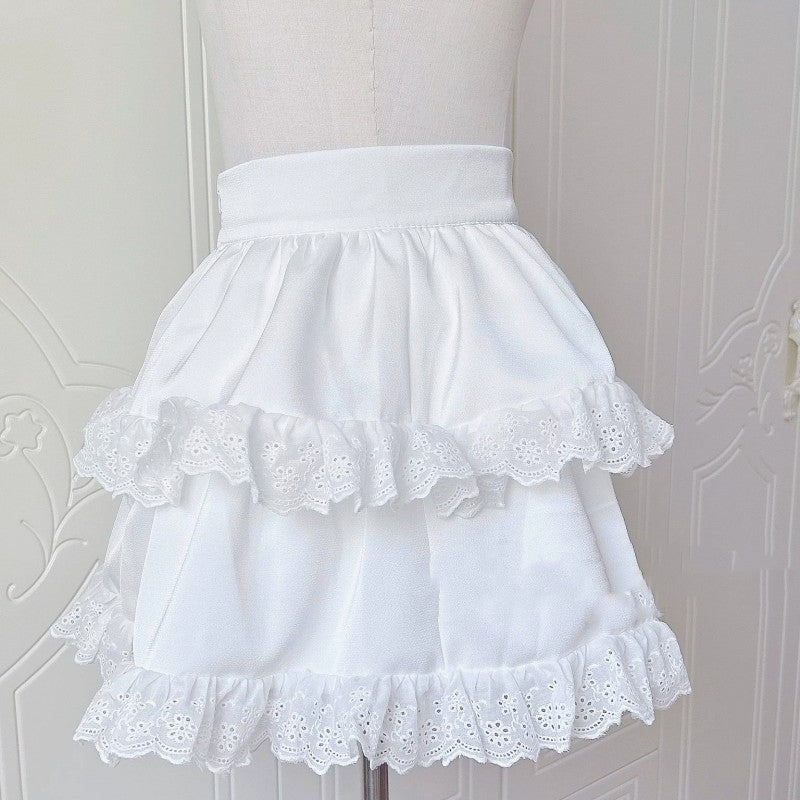 Double Layer Ruffled Tutu Skirt   HA1912