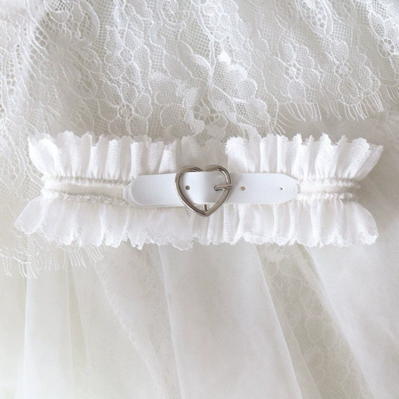 Pink Heart Choker Necklace   HA2062