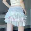 Mesh skirt cake a-line skirt   HA1959