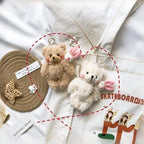 Girly heart blush bear doll   HA2183