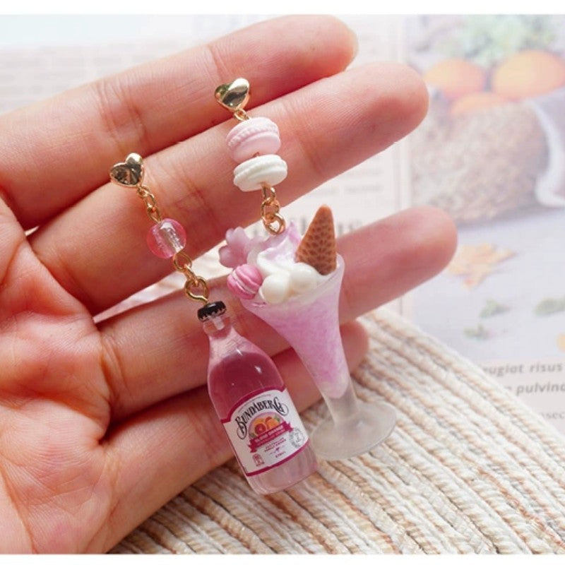 Ice cream stud earrings   HA2029