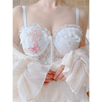 White Flower Butterfly Camisole   HA1847