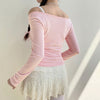 Versatile Chic Long Sleeve T-Shirt   HA2132